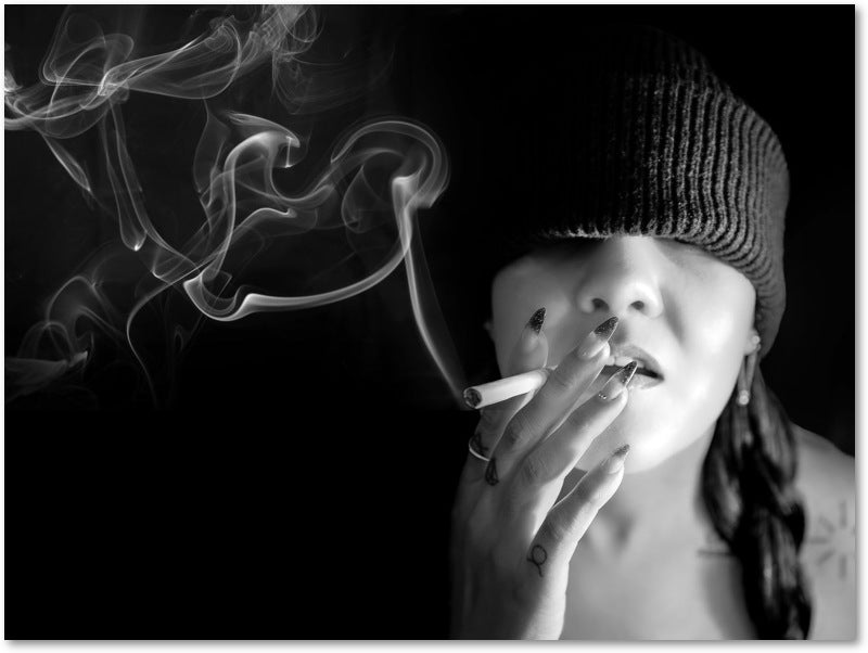 Smoke - Canvas Wall Art