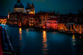 Venice Canal @Night - Wall Art