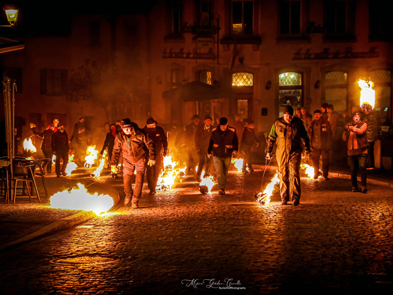 Vianden Fire - Wall Art