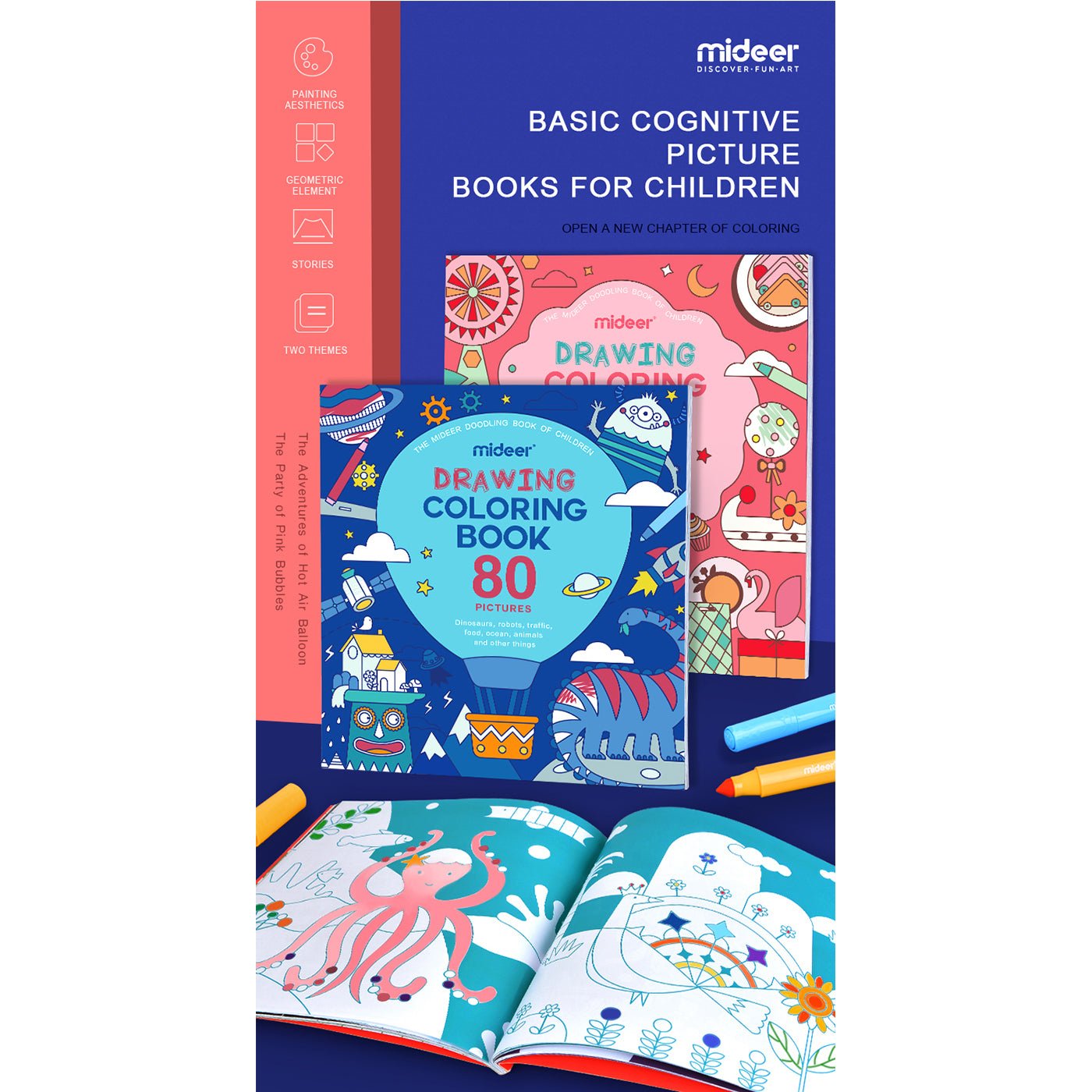 Drawing Coloring Book For Boys