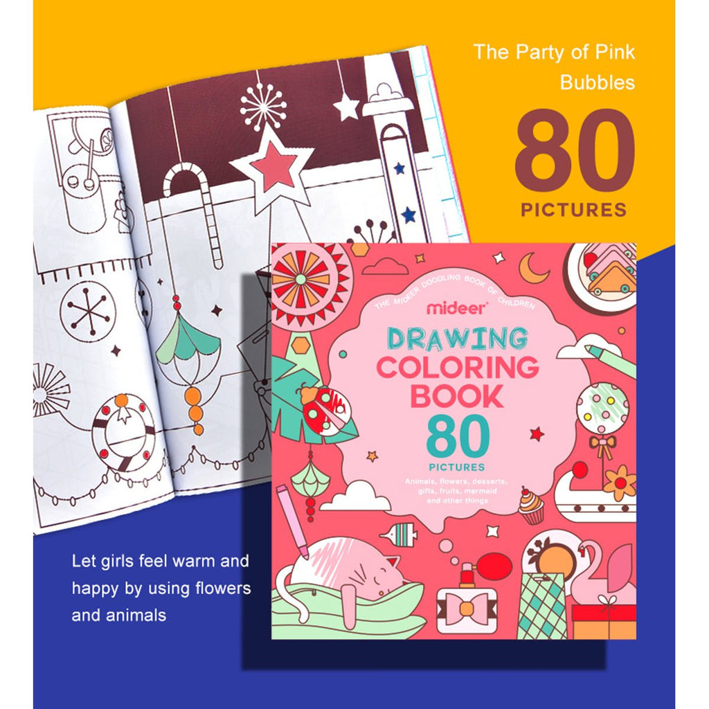 Drawing Coloring Book For Girls