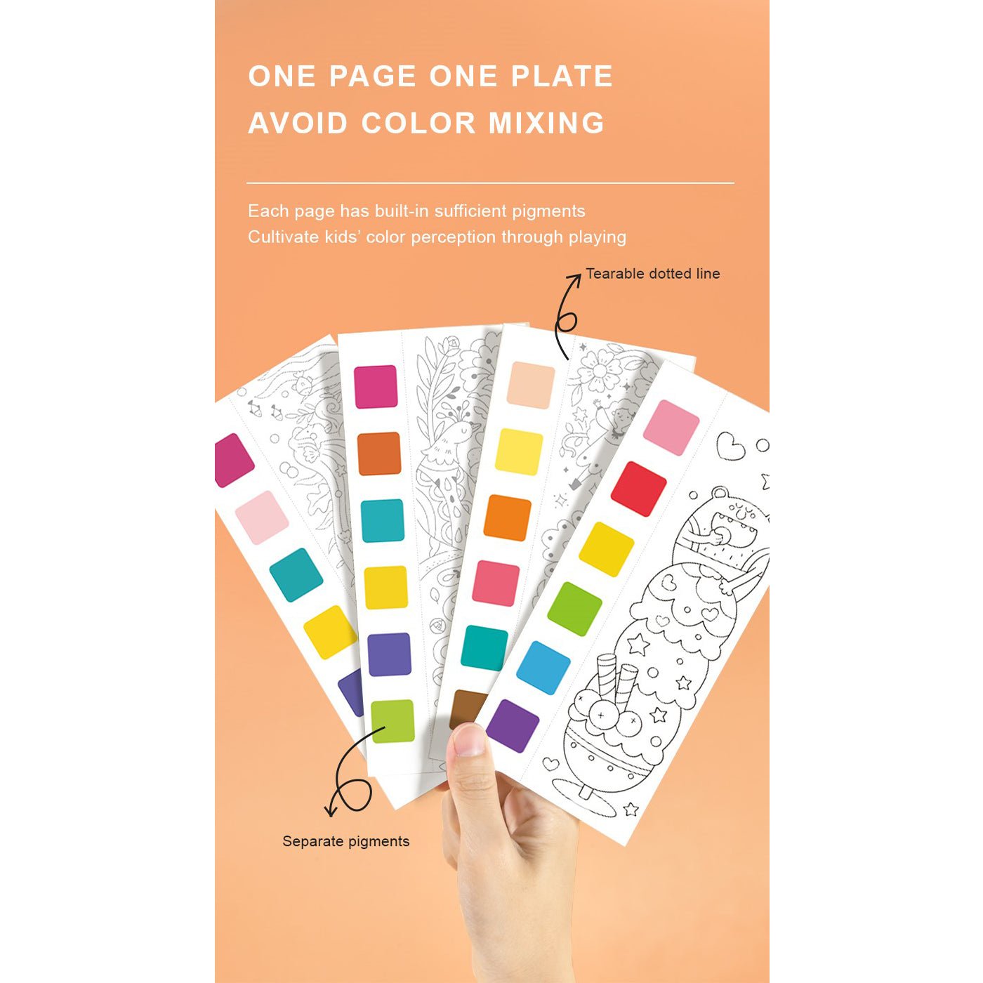 Enchanted Garden Watercolor Painting Book