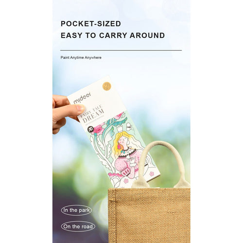 Enchanted Garden Watercolor Painting Book