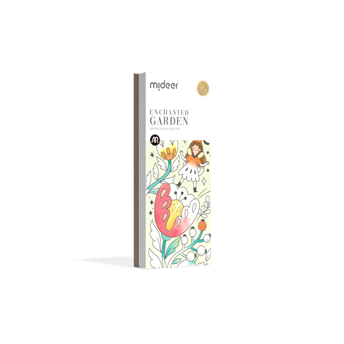 Enchanted Garden Watercolor Painting Book