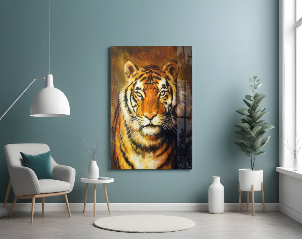 Tiger Glass - Wall Art