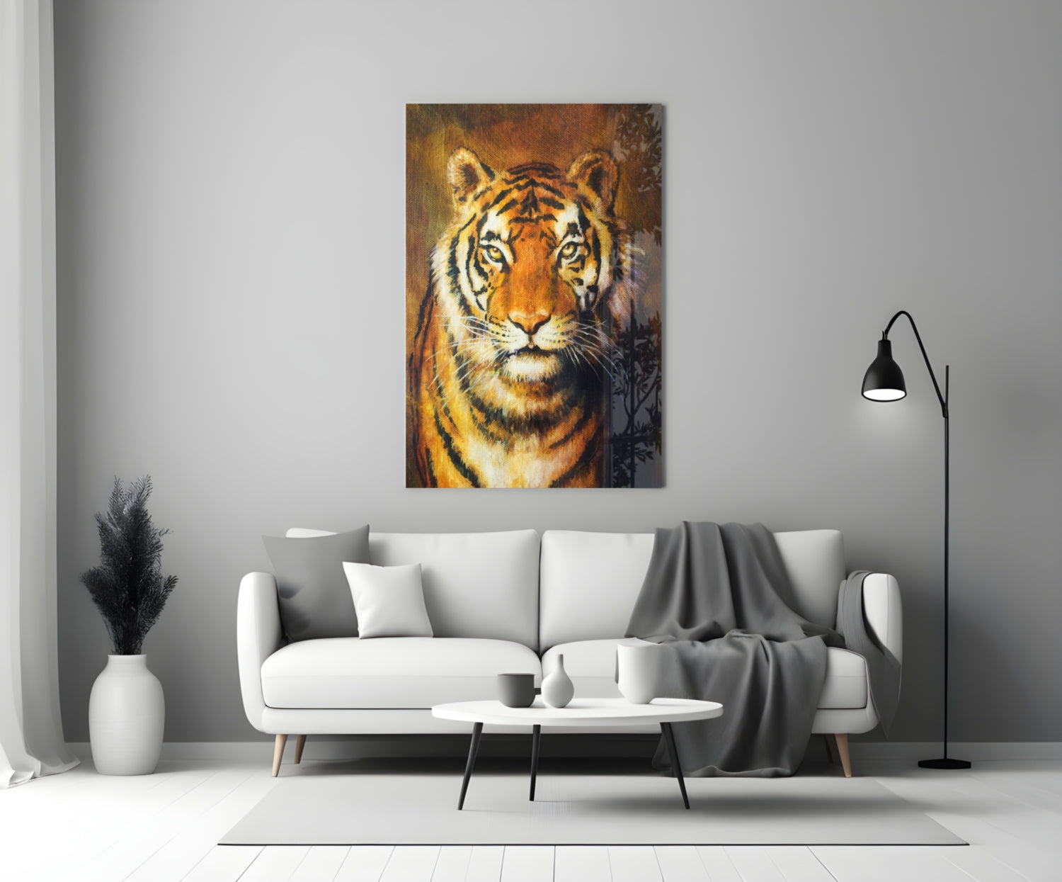 Tiger Glass - Wall Art