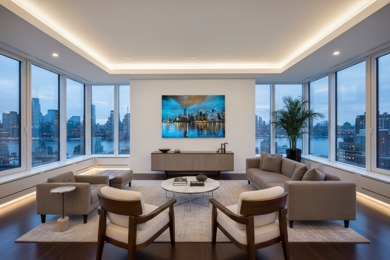 New York Blue - Wall Art