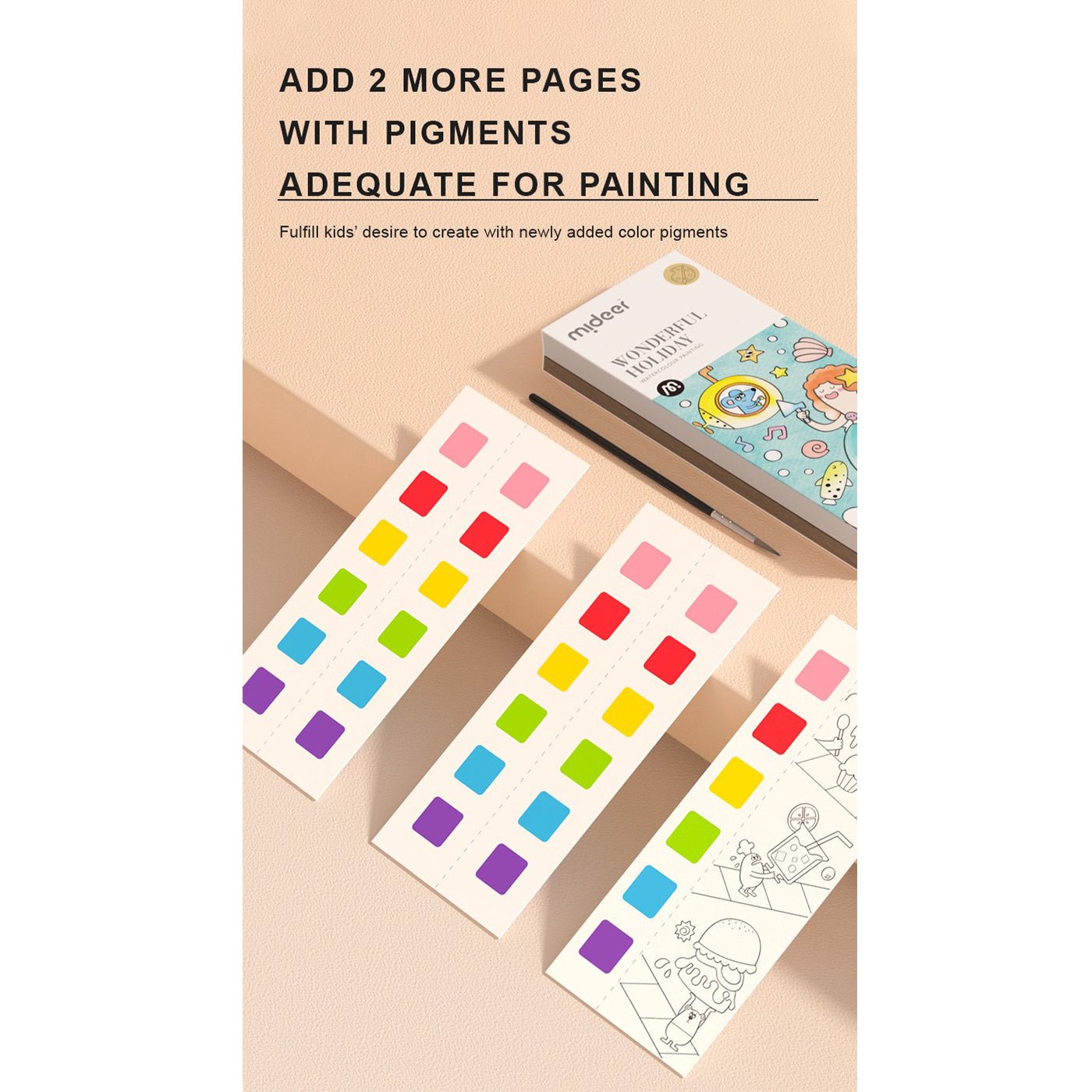 Wonderful Forest Watercolor Painting Book