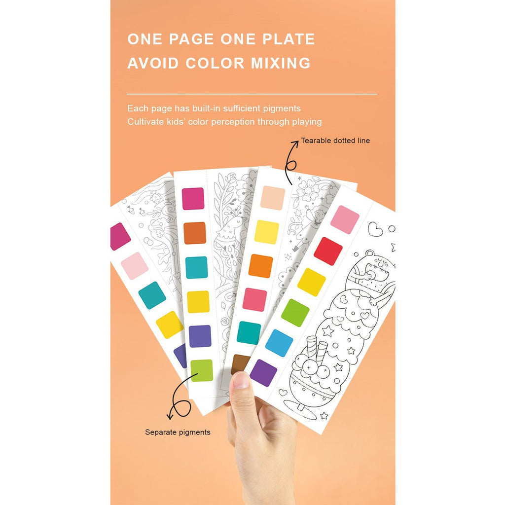 Wonderful Forest Watercolor Painting Book